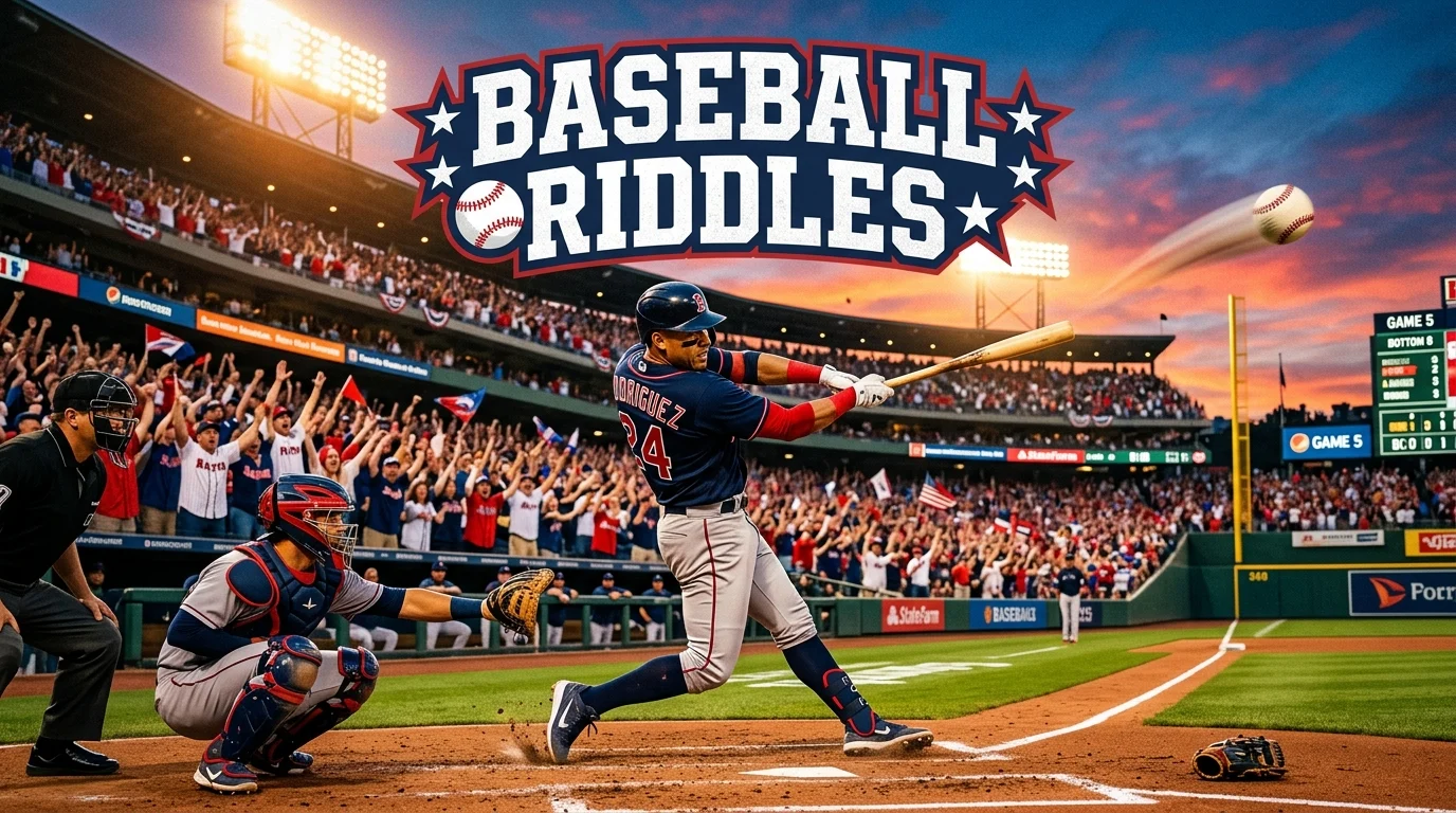 riddles about baseball