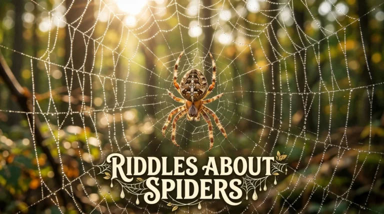 riddles about spiders
