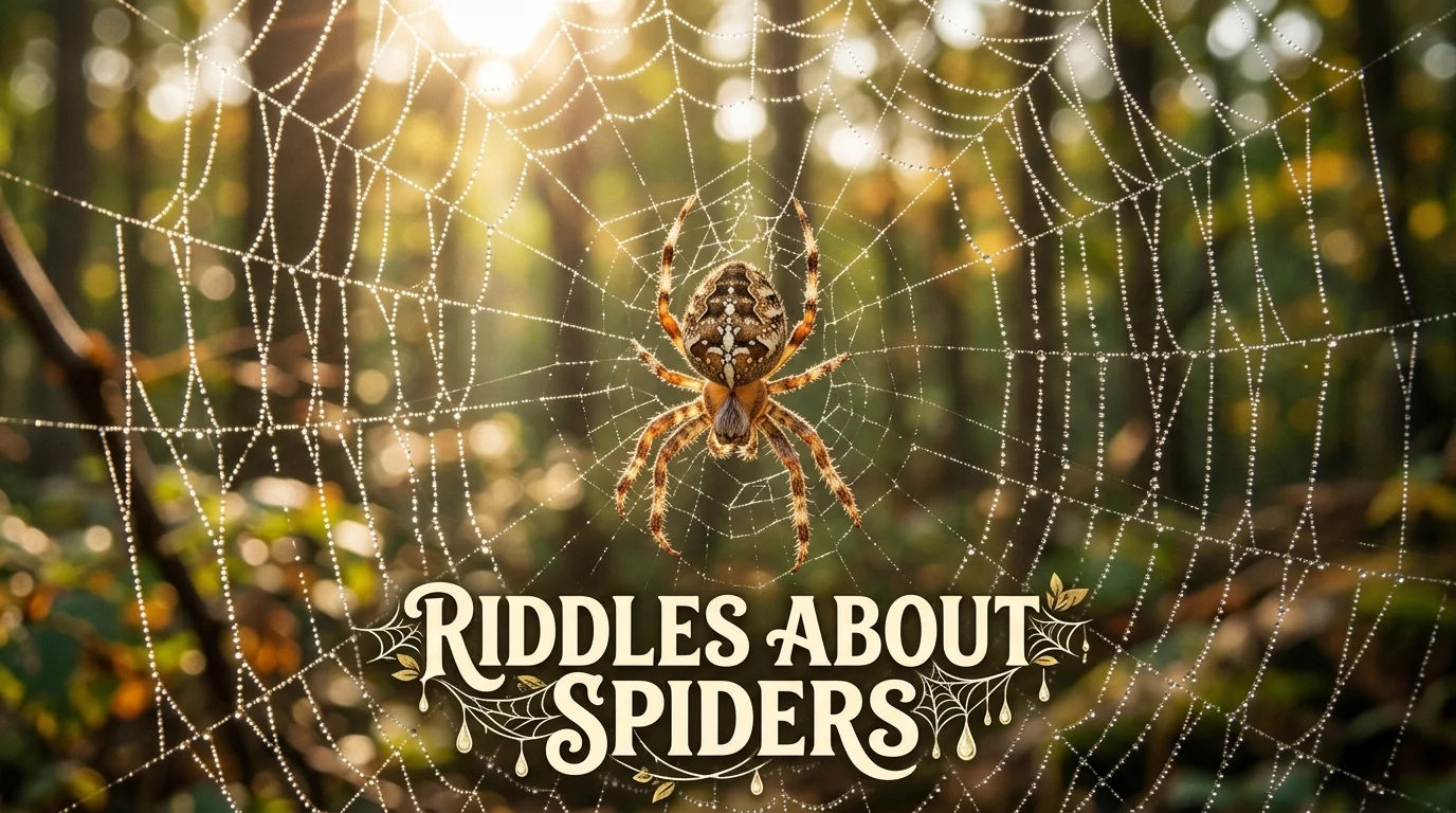 riddles about spiders