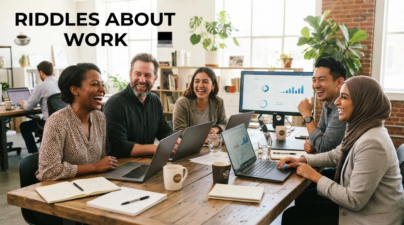 riddles about work