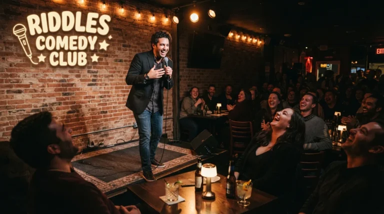 riddles comedy club