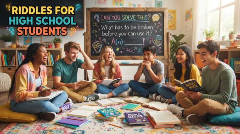 riddles for high school students