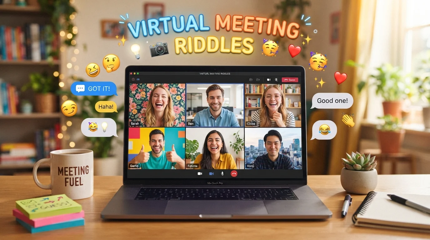 riddles for virtual meetings