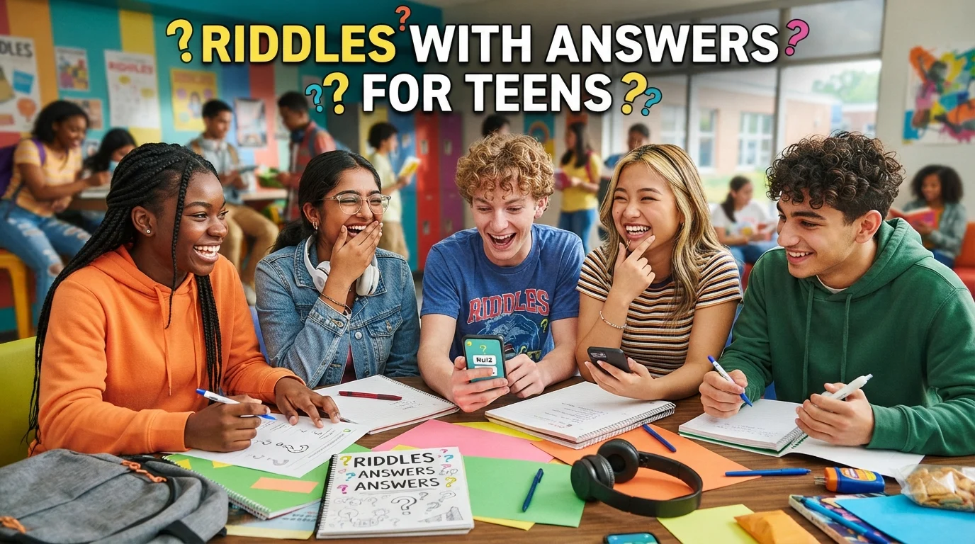 riddles with answers for teens