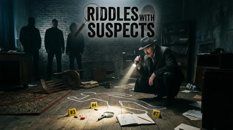 riddles with suspects