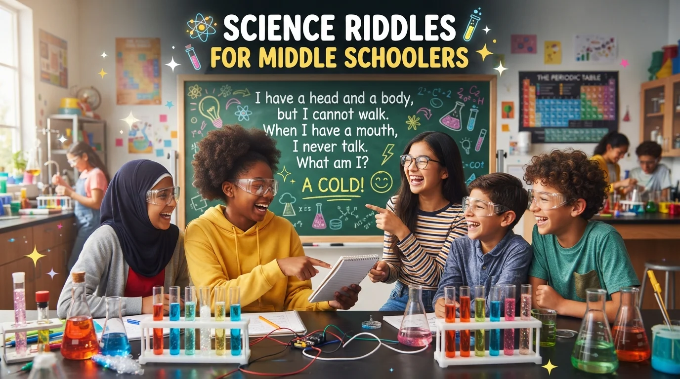 science riddles for middle schoolers