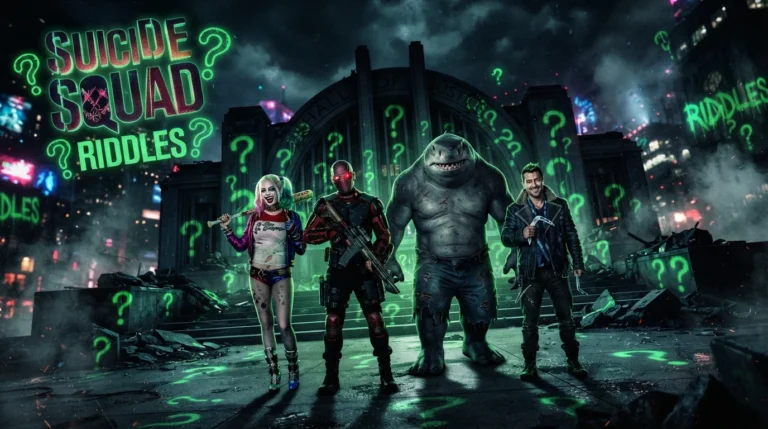 suicide squad riddles
