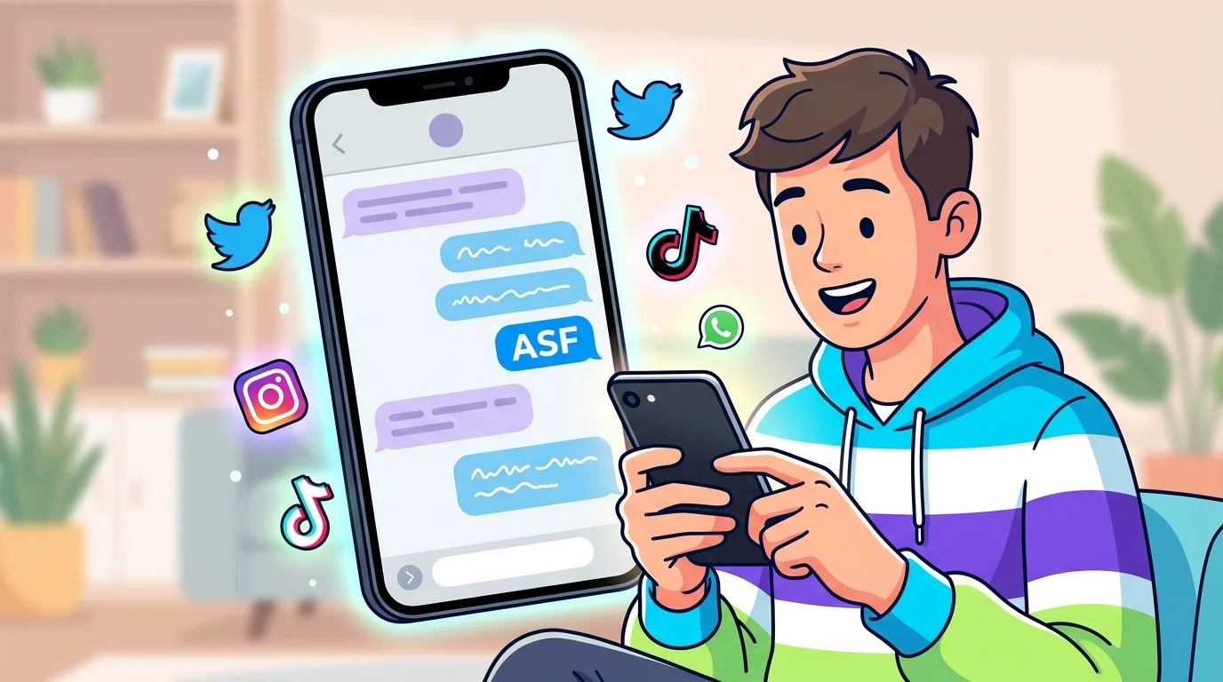 asf meaning in text