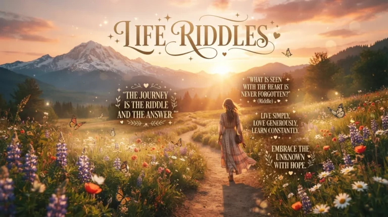 life riddles