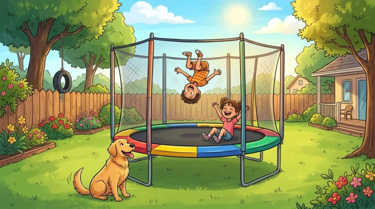 trampoline riddles